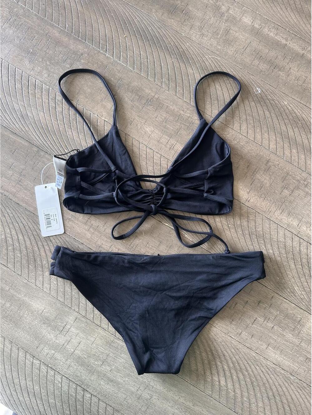NWT L*Space 2-Piece Bikini Swimsuit Haley Top & Estella Bottoms Women’s Medium - Picture 3 of 14